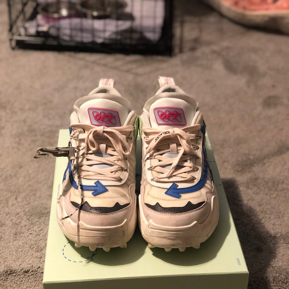 Off white odyssey sneakers